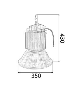 Đèn nhà thi đấu chuyên nghiệp 200W