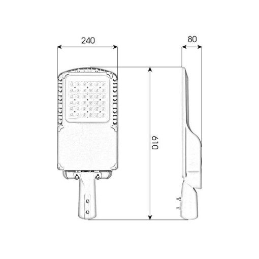 Đèn LED đường phố M22 - 150W